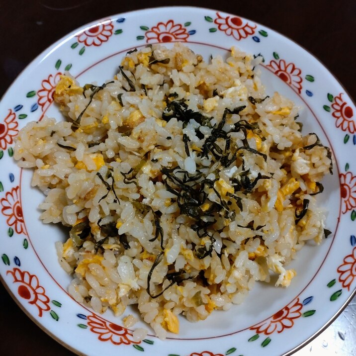 シンプルな高菜チャーハン